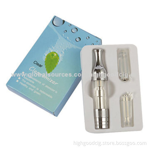 High-quality Huge Vapor Dual-coil Replaceable H5 Clearomizers with Fast Delivery and CE/RoHS MarkNew